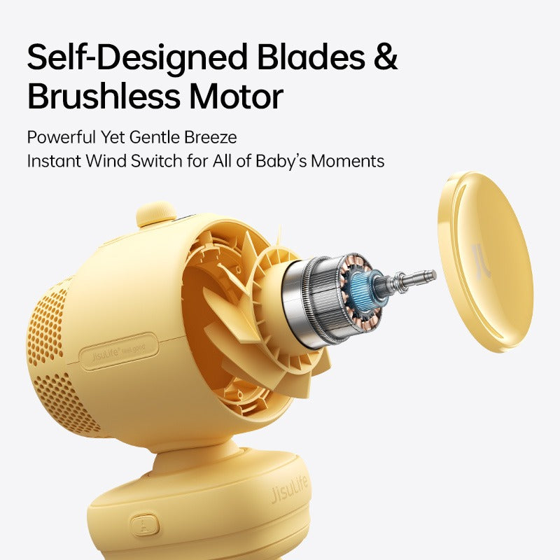 JisuLife Clip/Octopus Stroller Fan Life 3, 5000mah (4 Types)