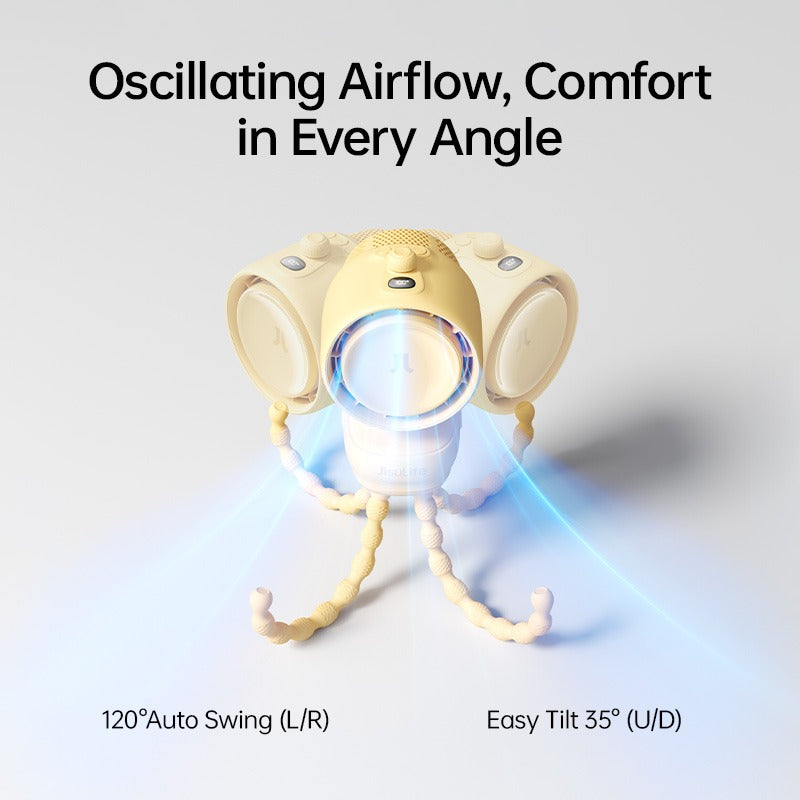JisuLife Clip/Octopus Stroller Fan Life 3, 5000mah (4 Types)