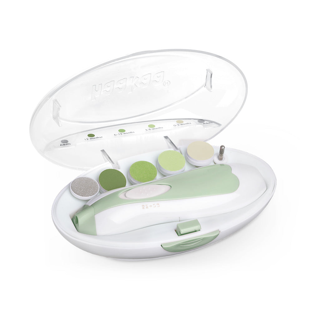Haakaa Electric Nail Trimmer Care Set (2 Colors) - Pupsik Singapore