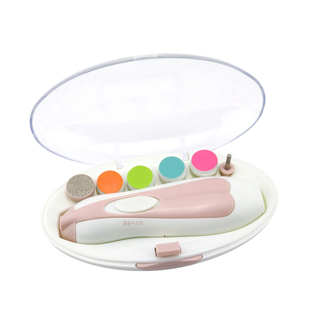 Haakaa Electric Nail Trimmer Care Set (2 Colors) - Pupsik Singapore