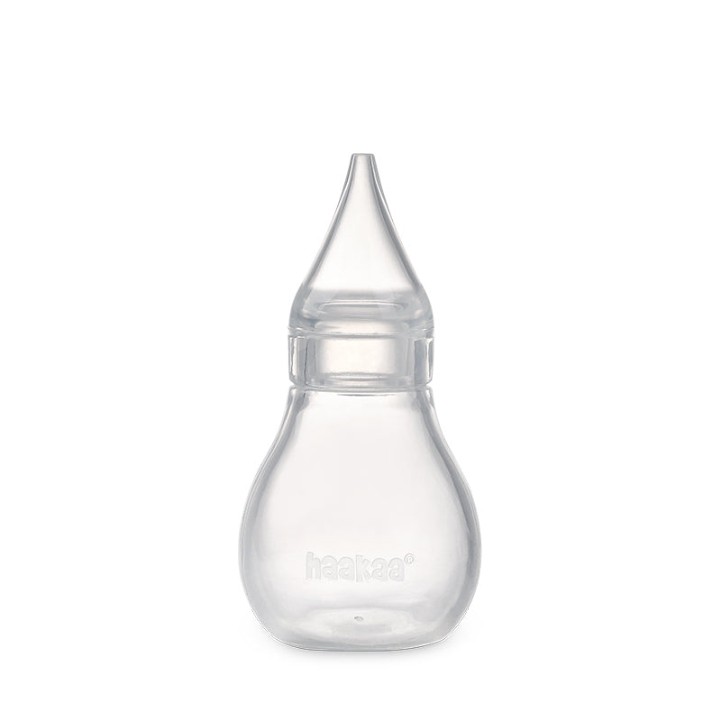 Haakaa Easy-Squeezy Silicone Bulb Syringe Nose Cleaner (2 Tips)