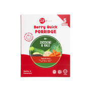 SG Homemade Berry Quick Porridge (Zucchini & Kale), 5 packs (Exp 03/27)