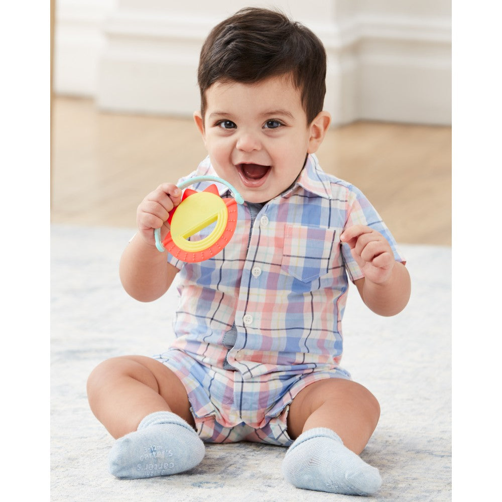 Skip Hop Silver Lining Cloud Teether & Play Toy - Sun