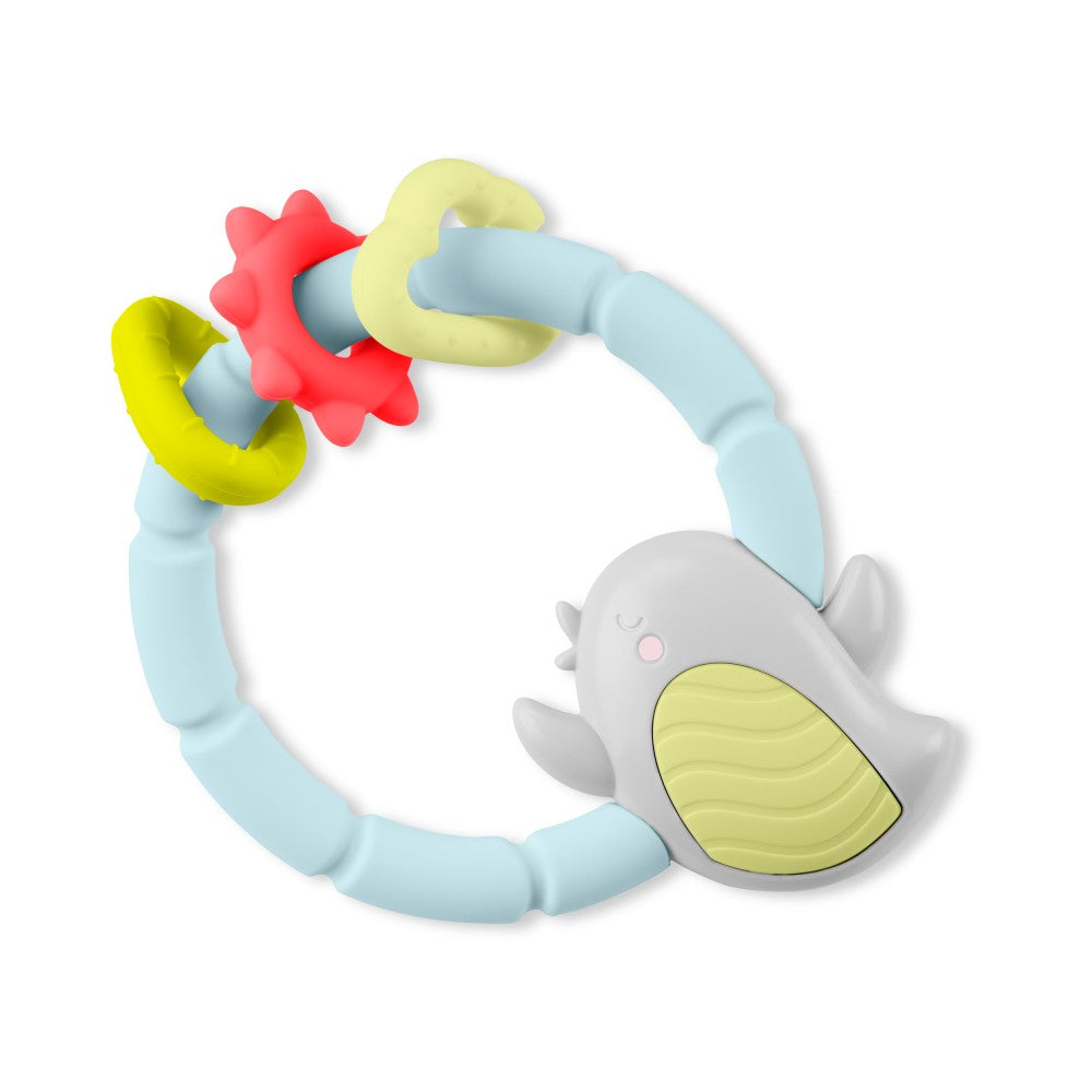 Skip Hop Silver Lining Cloud Teether & Play Toy - Bird