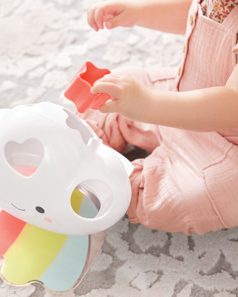 Skip Hop Silver Lining Cloud Feelings Shape Sorter Baby Toy
