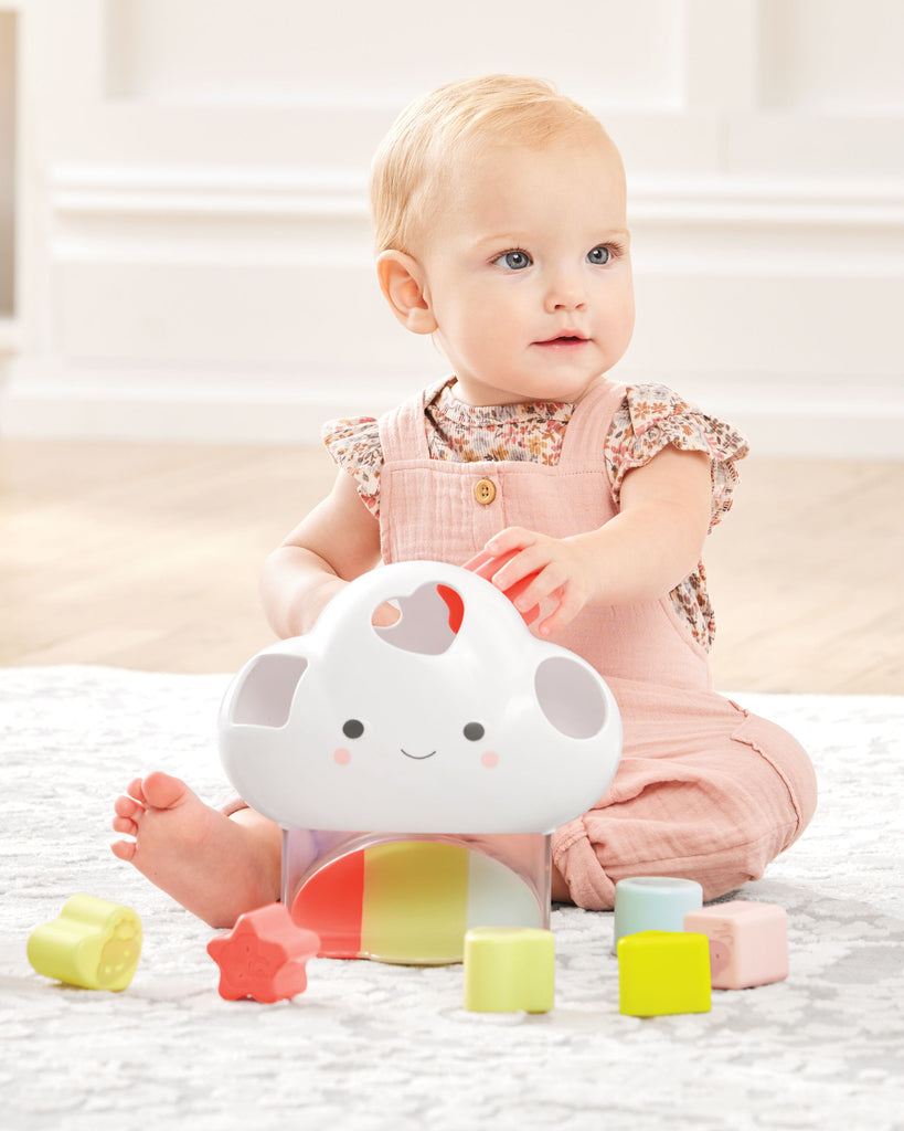 Skip Hop Silver Lining Cloud Feelings Shape Sorter Baby Toy