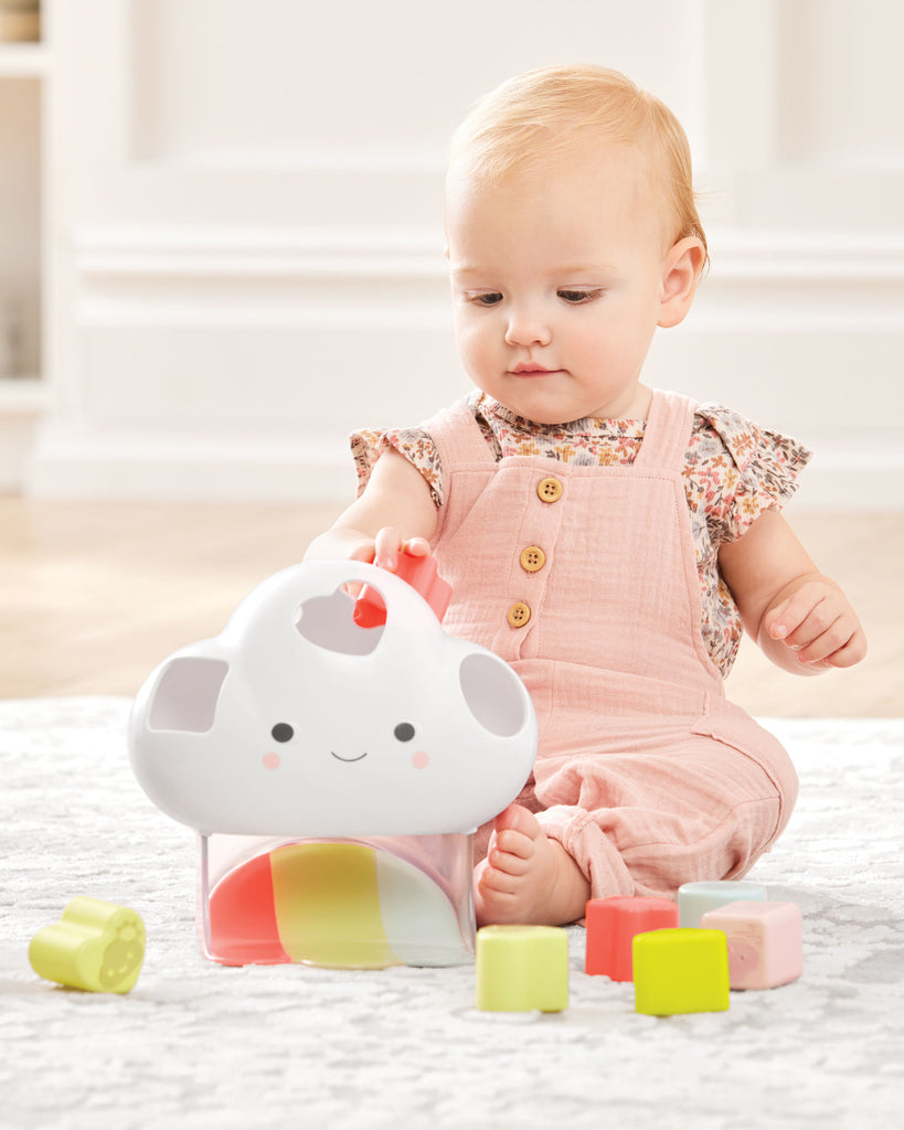 Skip Hop Silver Lining Cloud Feelings Shape Sorter Baby Toy