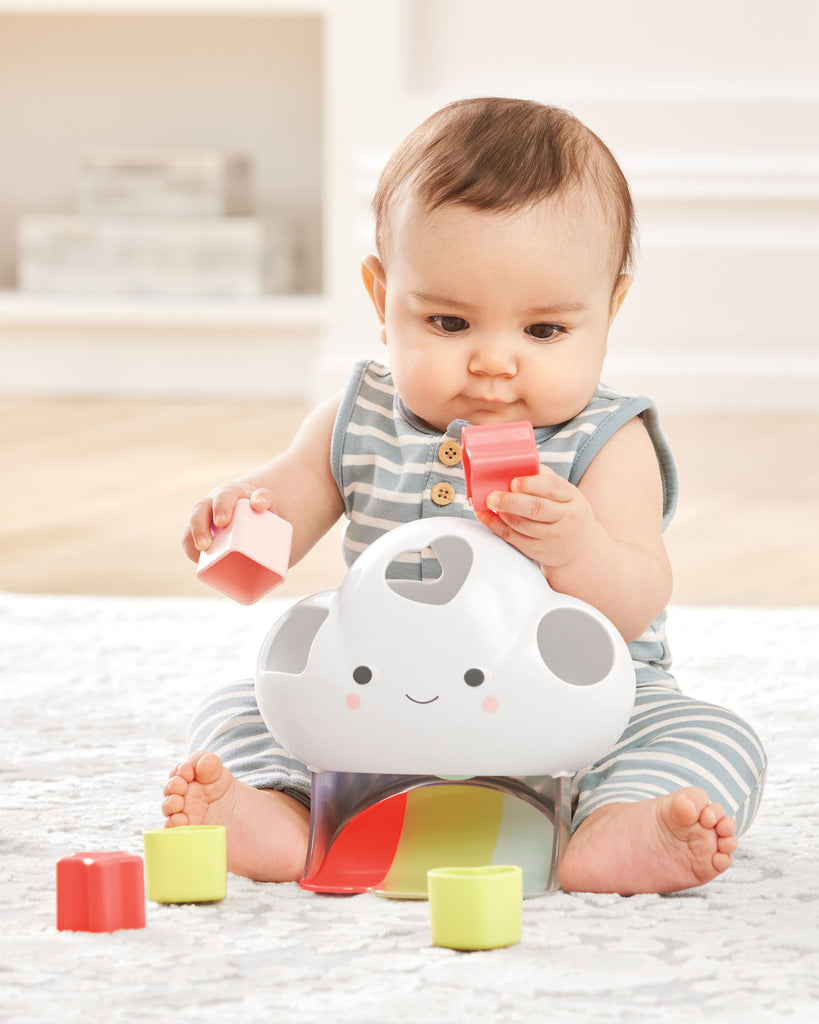 Skip Hop Silver Lining Cloud Feelings Shape Sorter Baby Toy