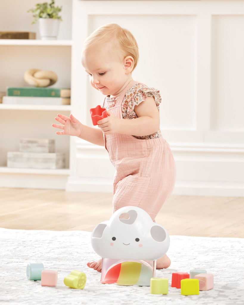 Skip Hop Silver Lining Cloud Feelings Shape Sorter Baby Toy