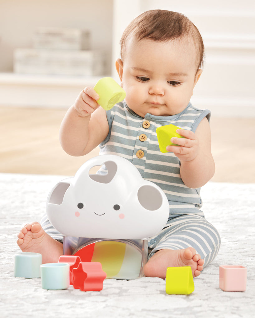 Skip Hop Silver Lining Cloud Feelings Shape Sorter Baby Toy