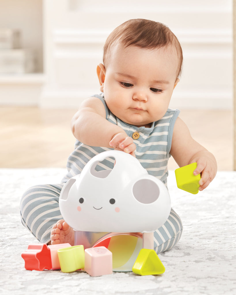 Skip Hop Silver Lining Cloud Feelings Shape Sorter Baby Toy