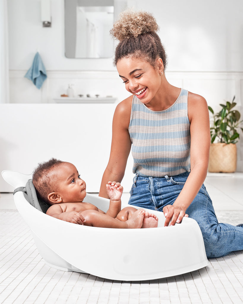 Skip Hop Moby Smart Sling 3-stage Baby Bath Tub (3 Colors) - Pupsik Singapore