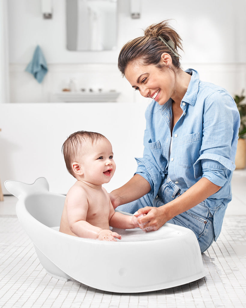 Skip Hop Moby Smart Sling 3-stage Baby Bath Tub (3 Colors) - Pupsik Singapore