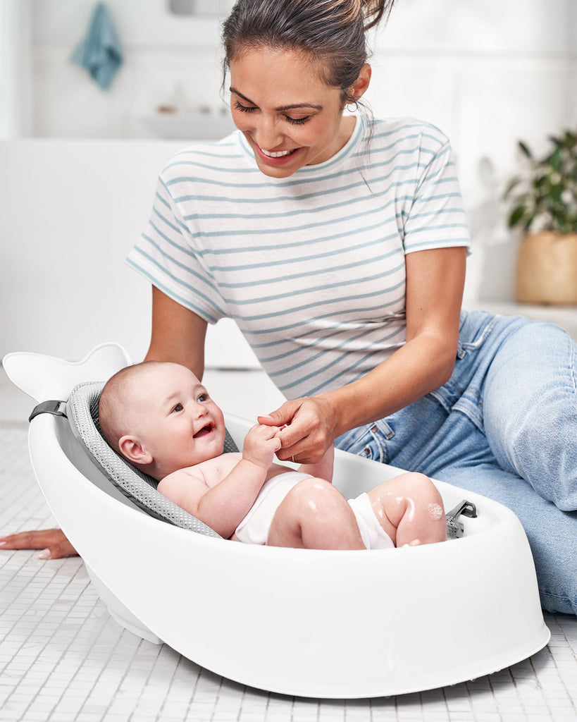 Skip Hop Moby Smart Sling 3-stage Baby Bath Tub (3 Colors) - Pupsik Singapore