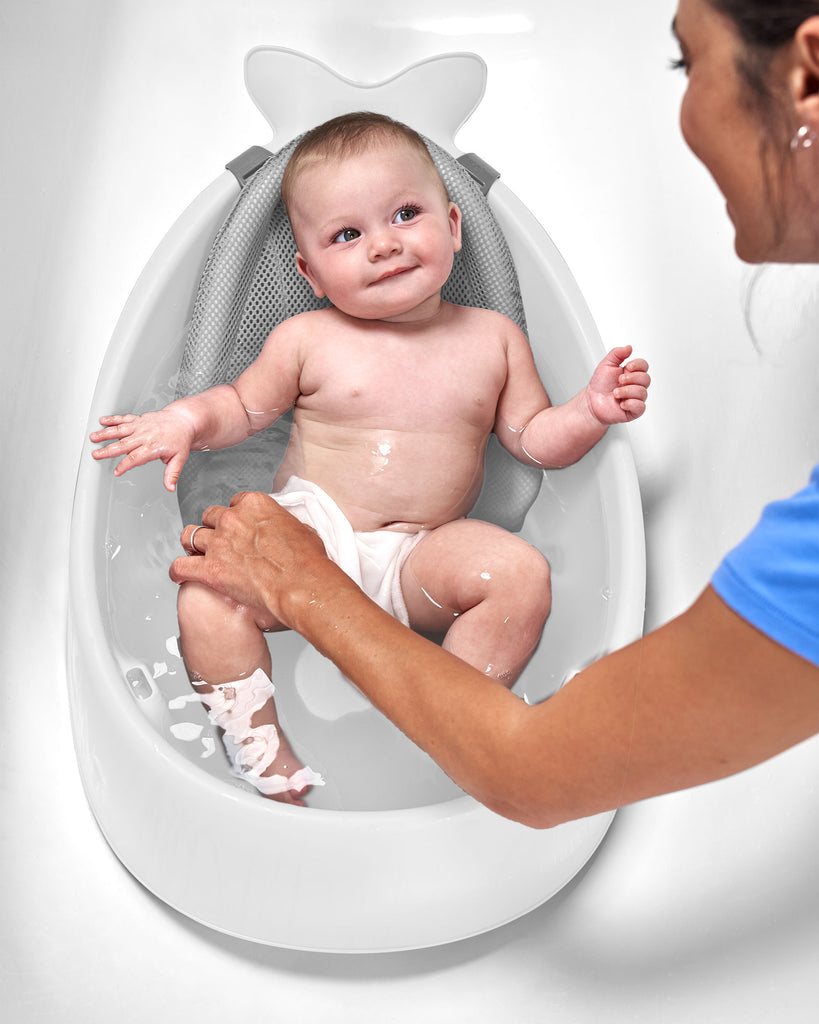 Skip Hop Moby Smart Sling 3-stage Baby Bath Tub (3 Colors) - Pupsik Singapore