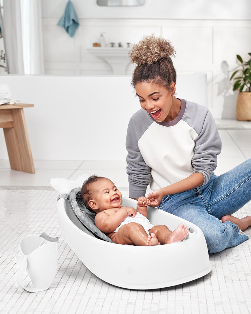Skip Hop Moby Smart Sling 3-stage Baby Bath Tub (3 Colors) - Pupsik Singapore