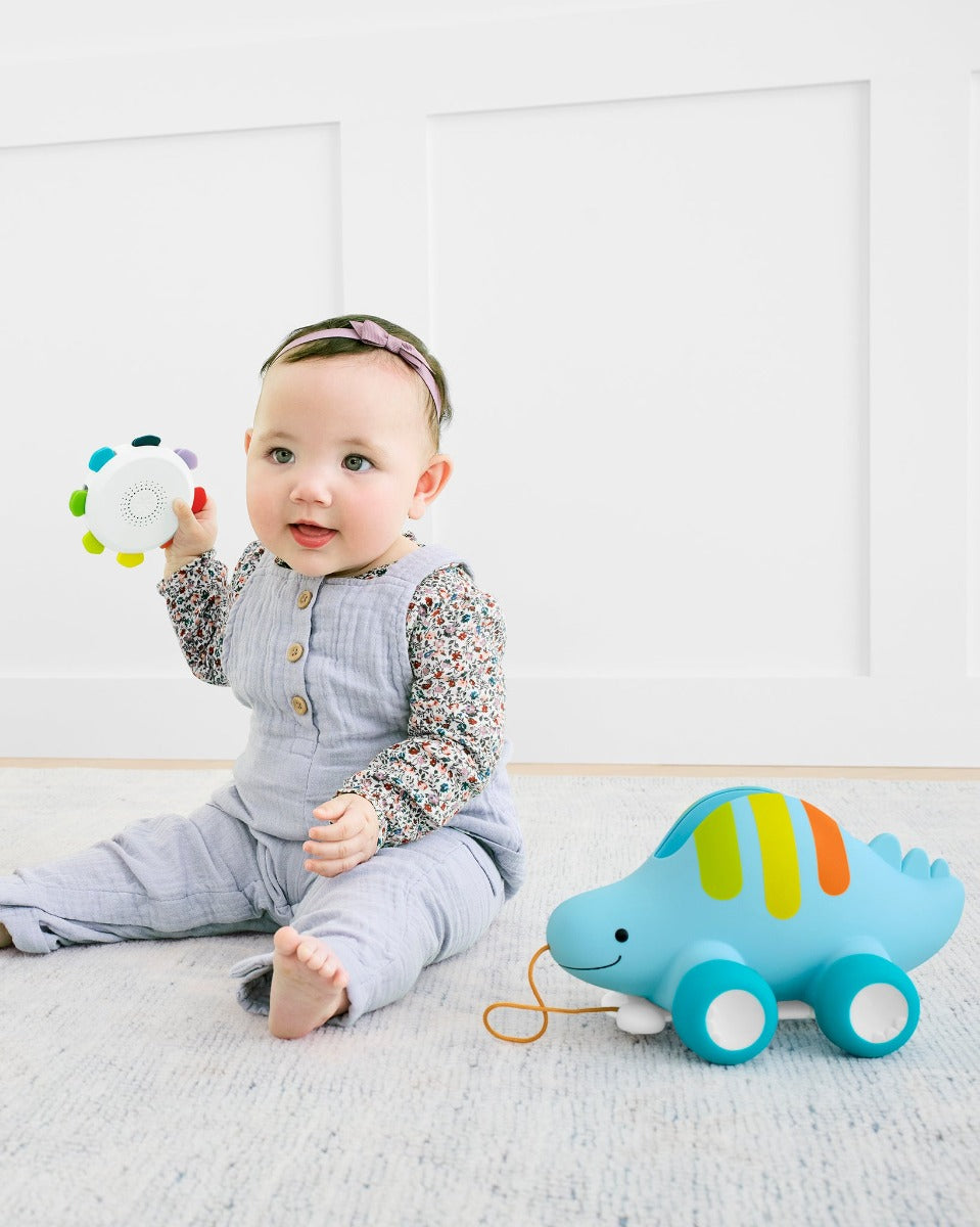 Skip Hop Explore & More Dinosaur 3-in-1 Musical Pull Toy