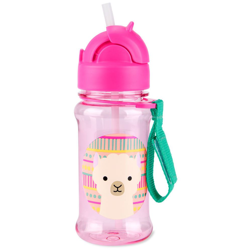 Skip Hop Zoo Tritan Straw Water Bottle, 355ml (11 Designs)
