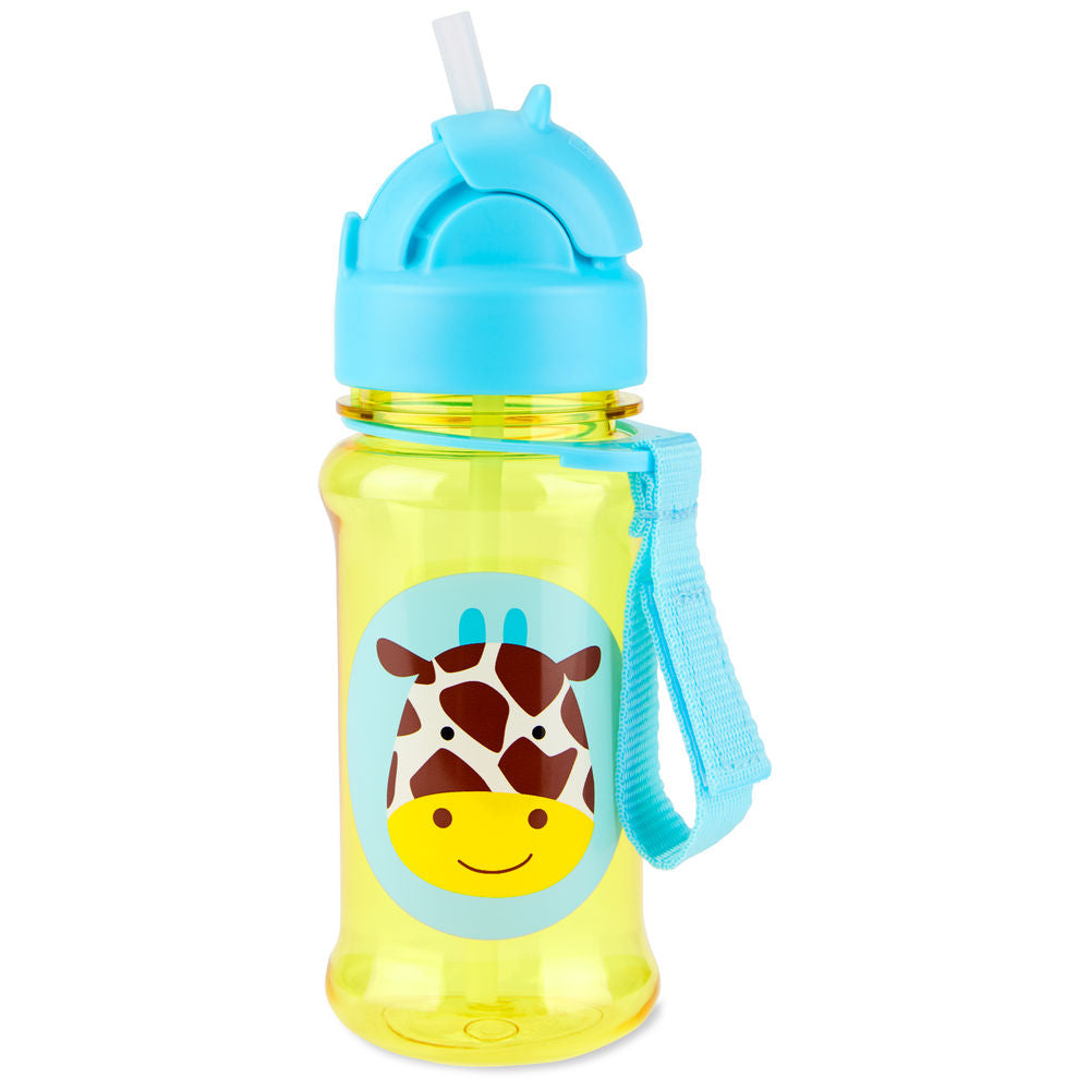 Skip Hop Zoo Tritan Straw Water Bottle, 355ml (11 Designs)