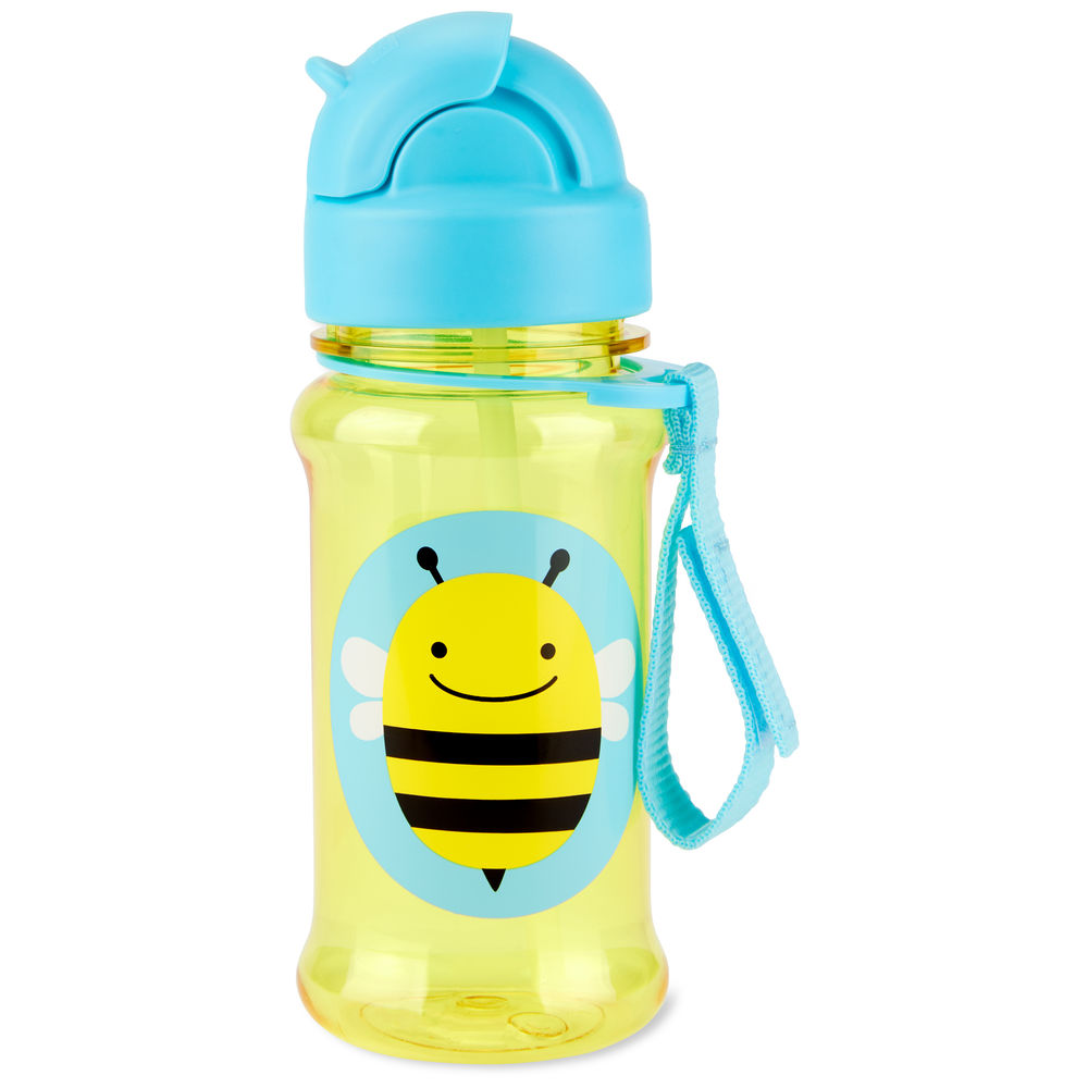 Skip Hop Zoo Tritan Straw Water Bottle, 355ml (11 Designs)