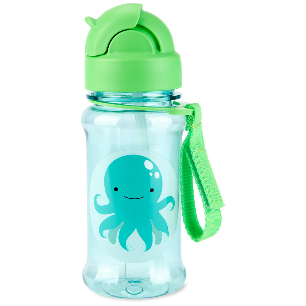 Skip Hop Zoo Tritan Straw Water Bottle, 355ml (11 Designs)