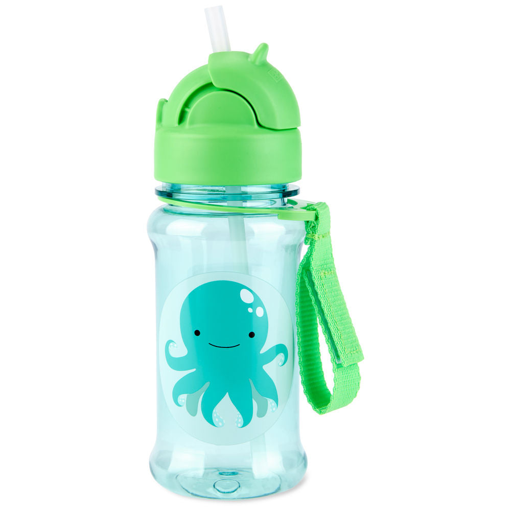 Skip Hop Zoo Tritan Straw Water Bottle, 355ml (11 Designs)