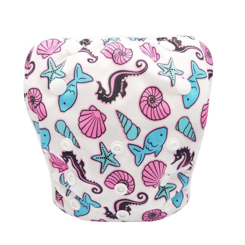 Pupsik Adjustable Snap Swim Diaper (35 Designs) - Pupsik Singapore