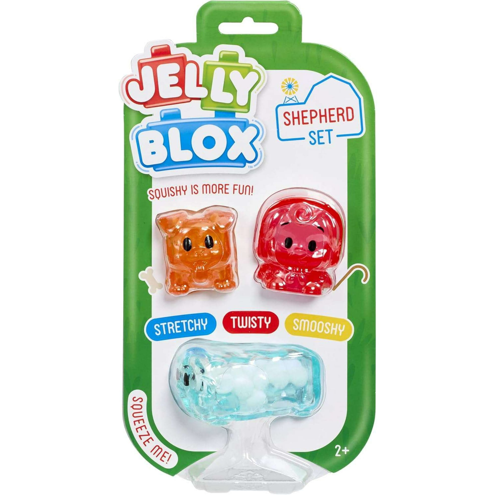 Jelly Blox Character Set, 3pcs (Farmer/Sherpherd)