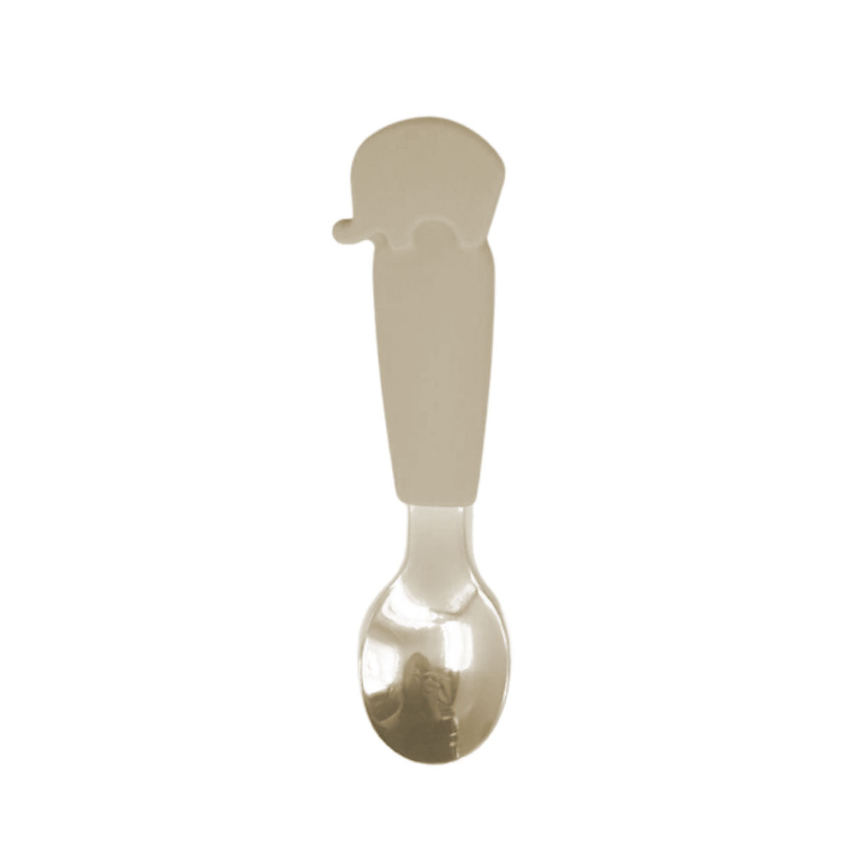 Biomom Silicone Handle Stainless Steel Little Spoon (8 Designs) - Pupsik Singapore