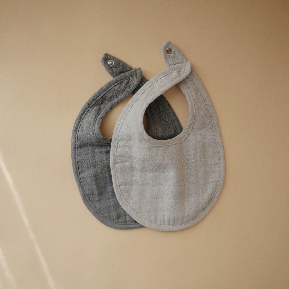 Mushie Muslin Baby Bib, 2pk (6 Designs) - Pupsik Singapore