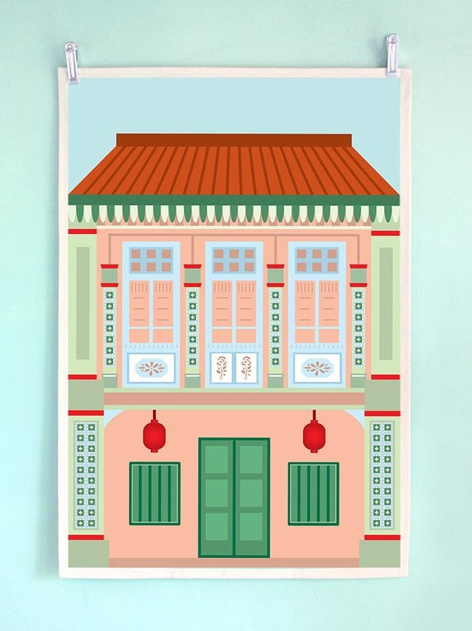 The Little Drom Store Tea Towel (4 Designs) - Pupsik Singapore