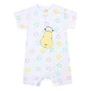 Baa Baa Sheepz Baby Short Sleeve Romper - Colourful Star (4 Sizes)