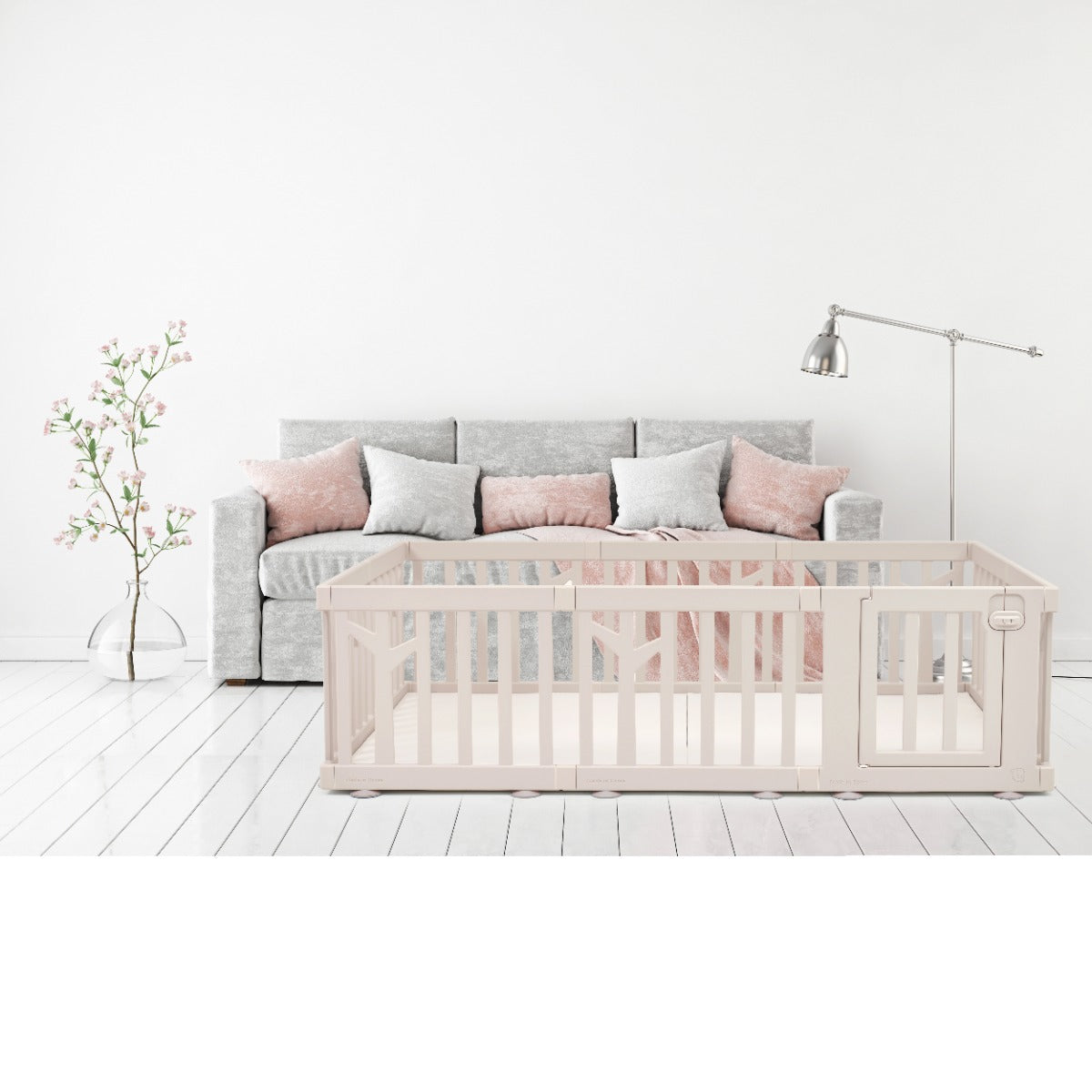 IFAM Birch Baby Play Yard w/ Door Set, 10pcs (217 x 145cm) - 2 Colors