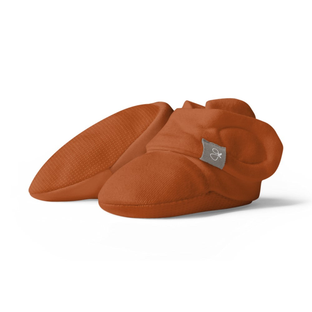 Goumiboots Bamboo & Organic Cotton Booties -Sienna (3 Sizes) - Pupsik Singapore