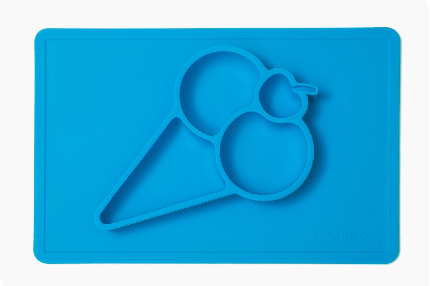[Buy 1 Free 1] Silicandy One Piece Silicone Placemat & Plate (4 designs)