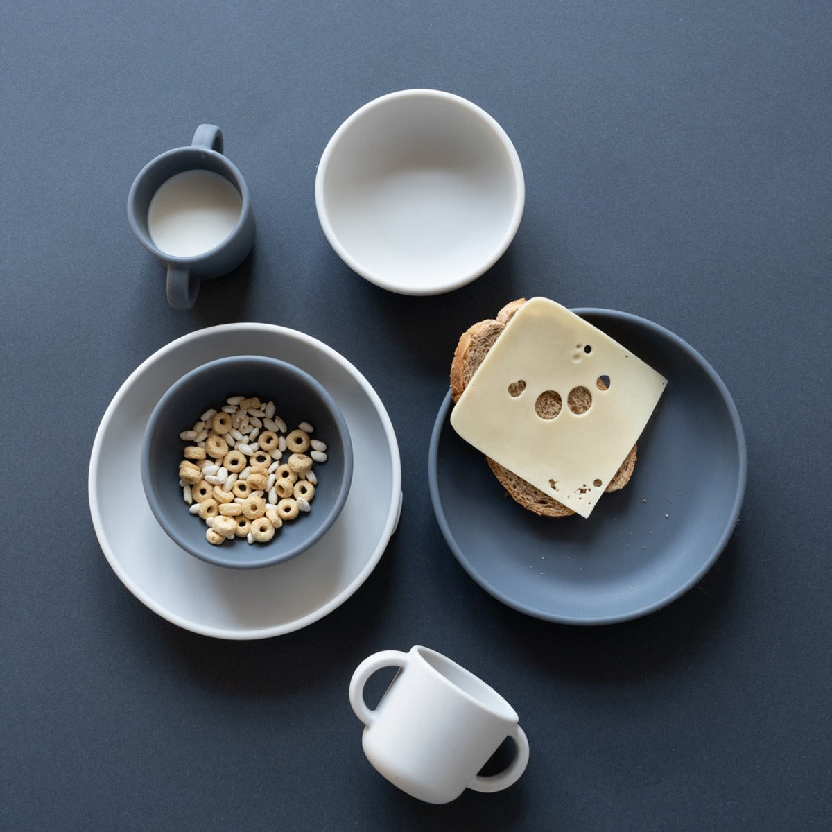 EKOBO Silicone Suction Plate Set, 2pk