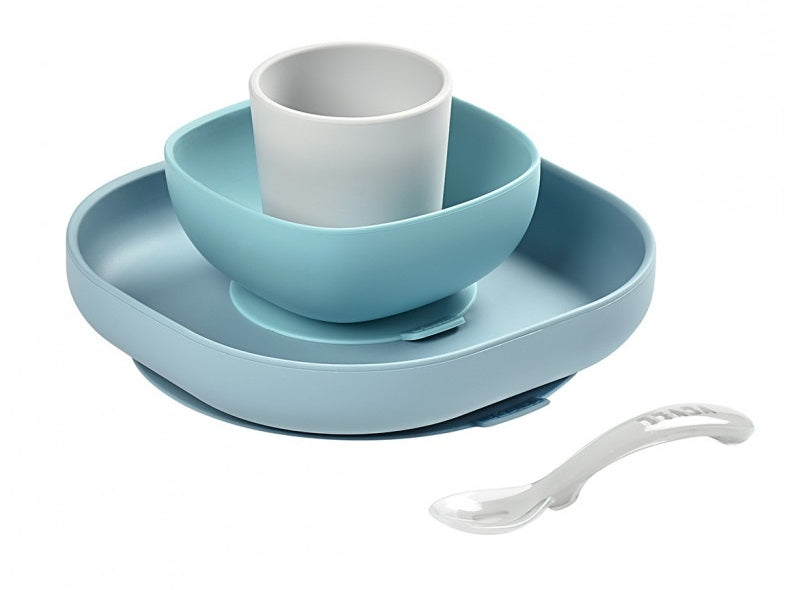 Beaba Silicone Meal Set (7 Colours) - Pupsik Singapore