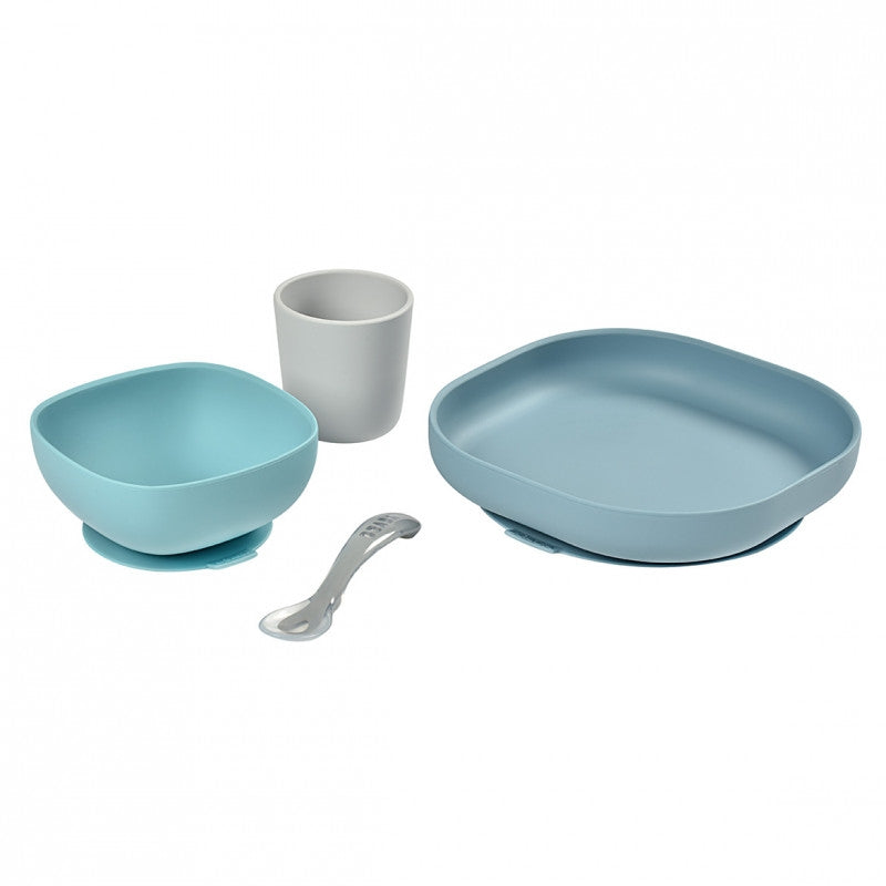 Beaba Silicone Meal Set (7 Colours) - Pupsik Singapore