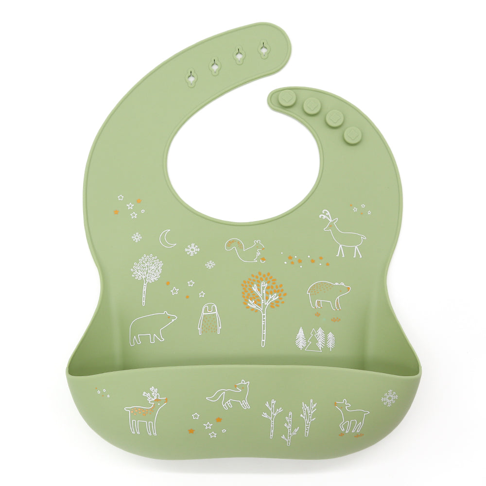 Biomom Silicone Patterned Baby Bibs (21 Designs)
