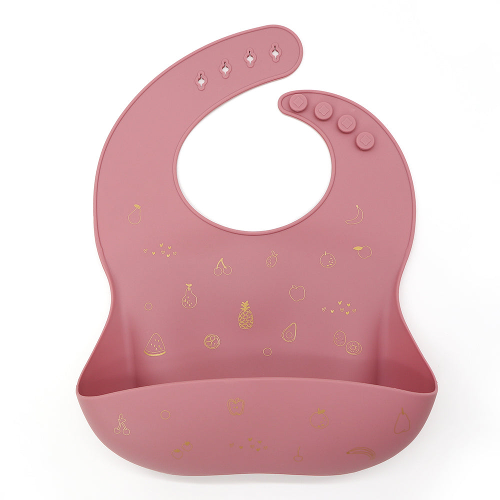 Biomom Silicone Patterned Baby Bibs (21 Designs) - Pupsik Singapore