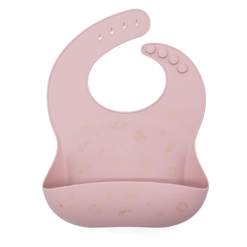 Biomom Silicone Patterned Baby Bibs (21 Designs) - Pupsik Singapore