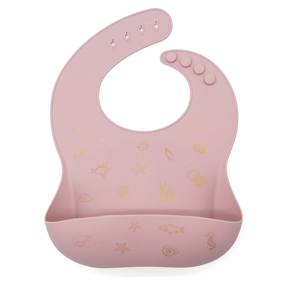 Biomom Silicone Patterned Baby Bibs (21 Designs) - Pupsik Singapore