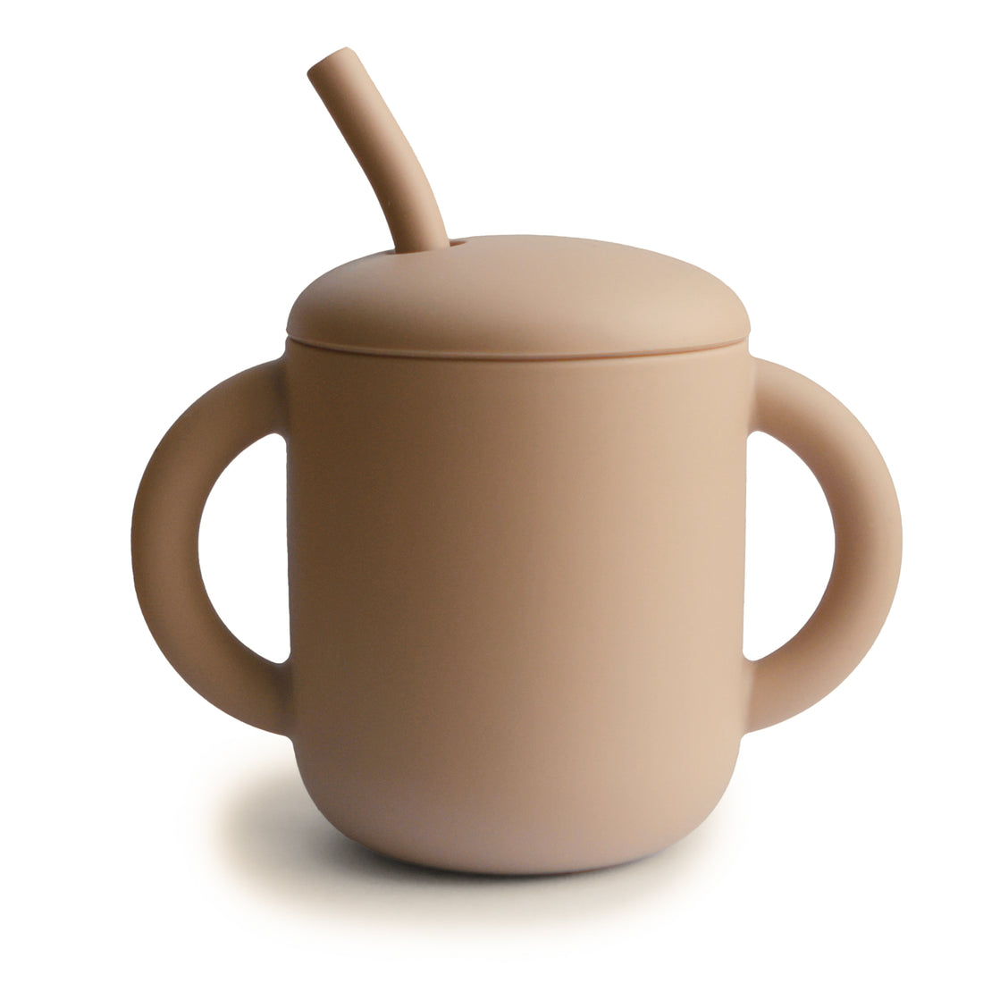 Mushie Silicone Training Cup + Straw, 175ml (9 Colors)