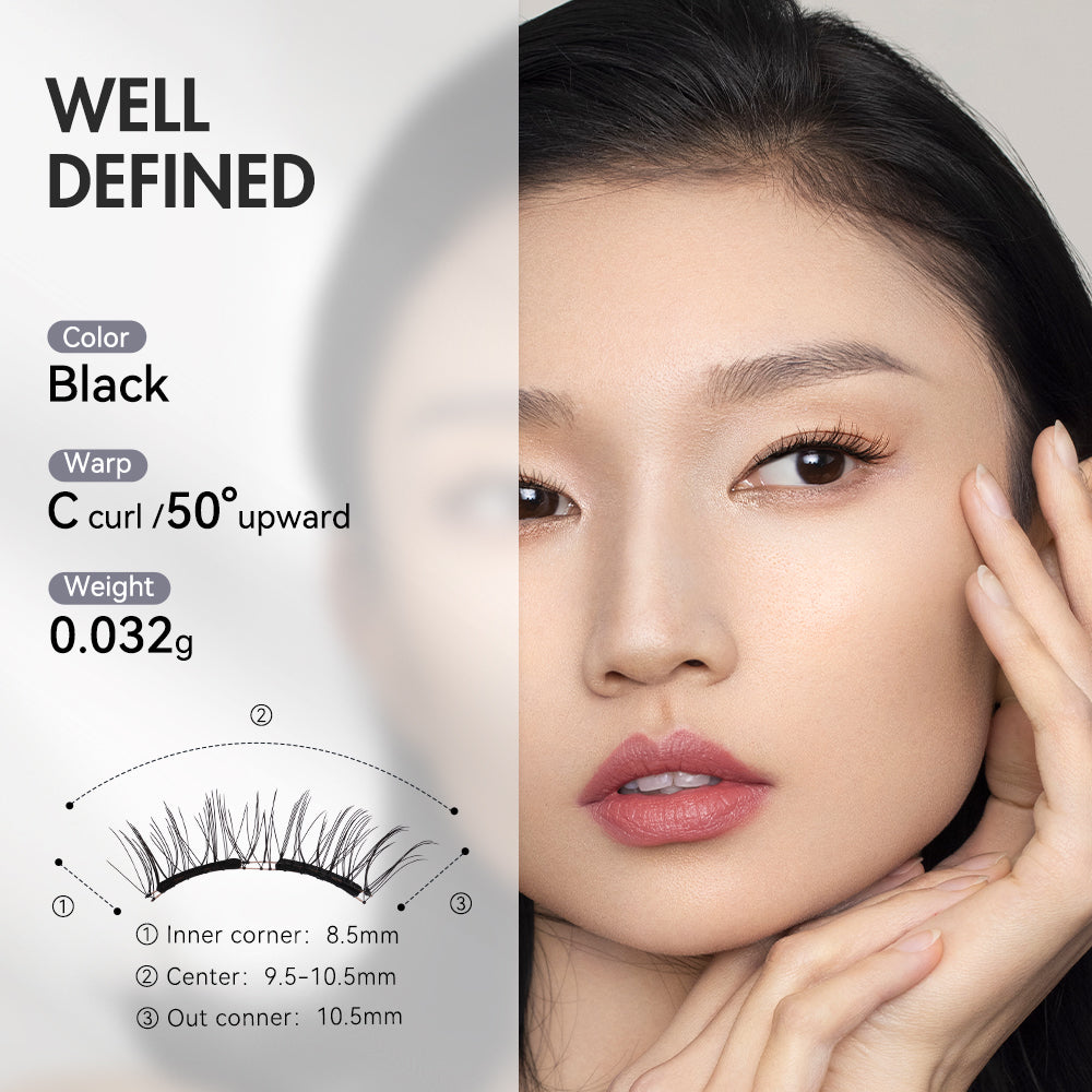 WOSADO Soft Magnetic Eyelashes (20 Types) - Pupsik Singapore