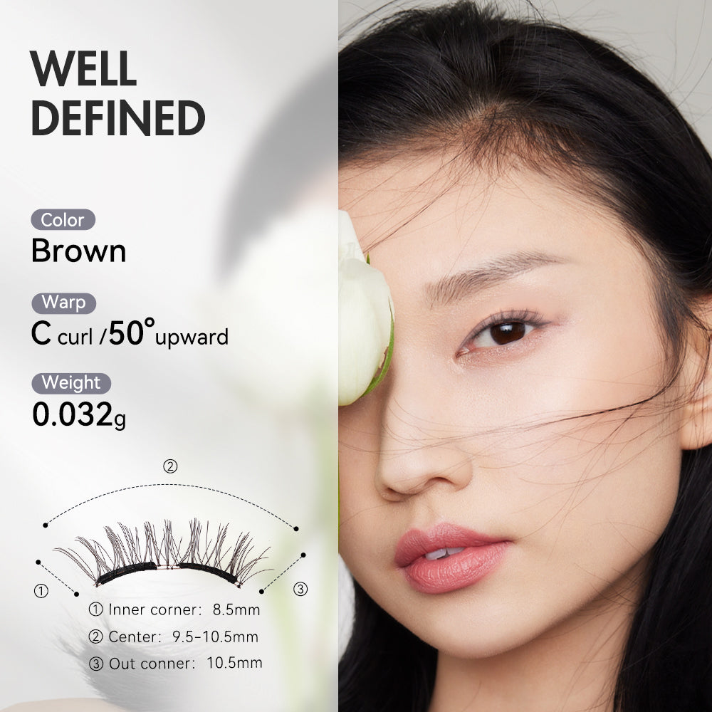 WOSADO Soft Magnetic Eyelashes (20 Types) - Pupsik Singapore