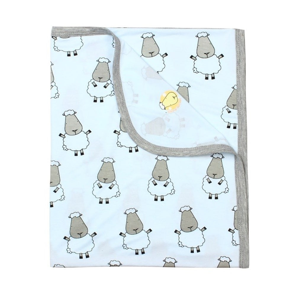 Baa Baa Sheepz Single Layer Blanket (80x100cm) (26 Designs) - Pupsik Singapore