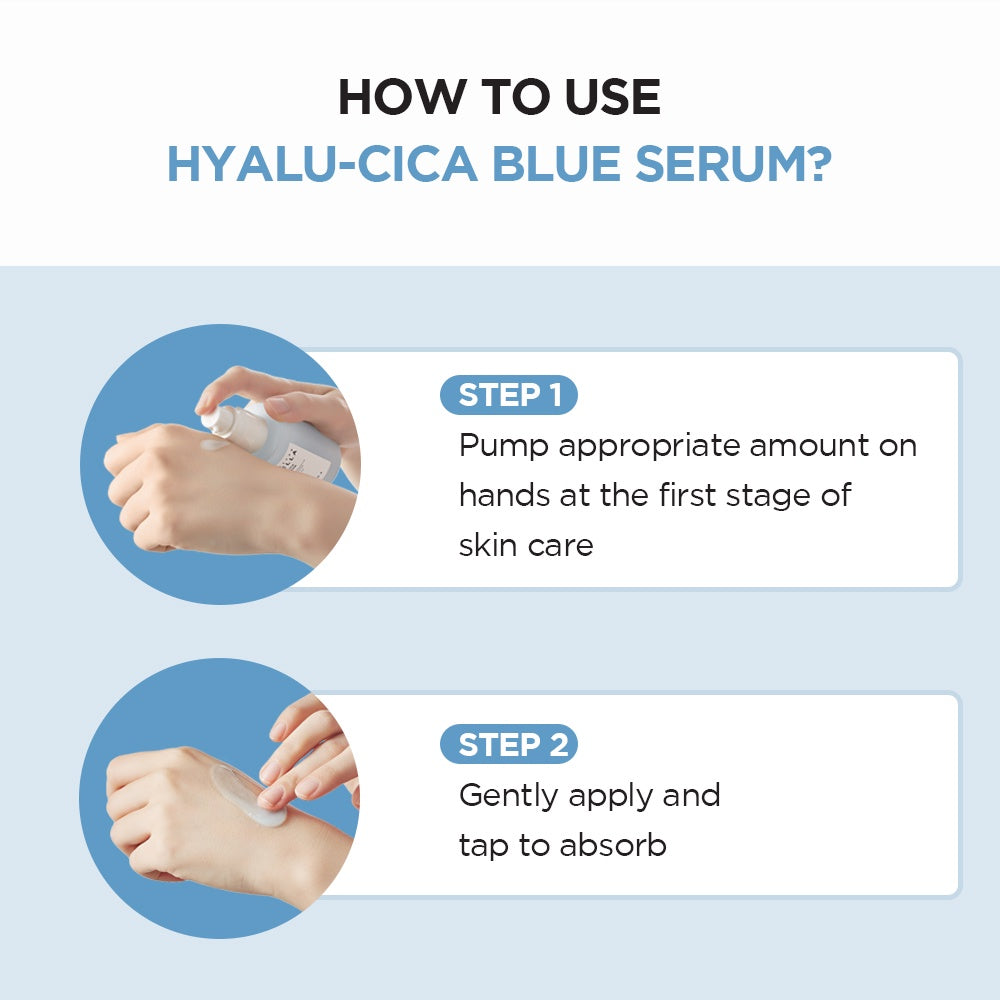 SKIN1004 Madagascar Centella Hyalu-Cica Blue Serum, 30ml (Exp 02/27)