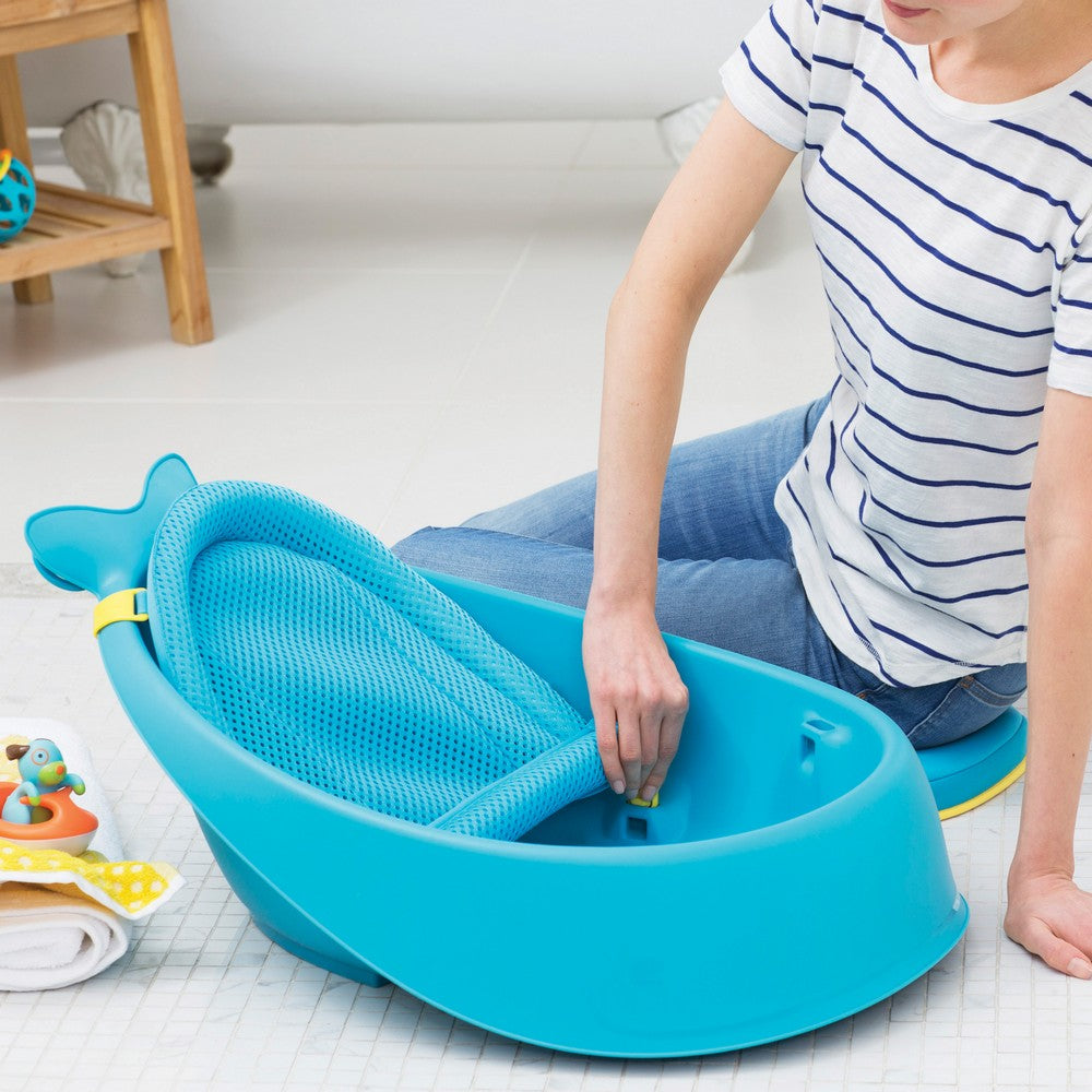 Skip Hop Moby Smart Sling 3-stage Baby Bath Tub (3 Colors) - Pupsik Singapore