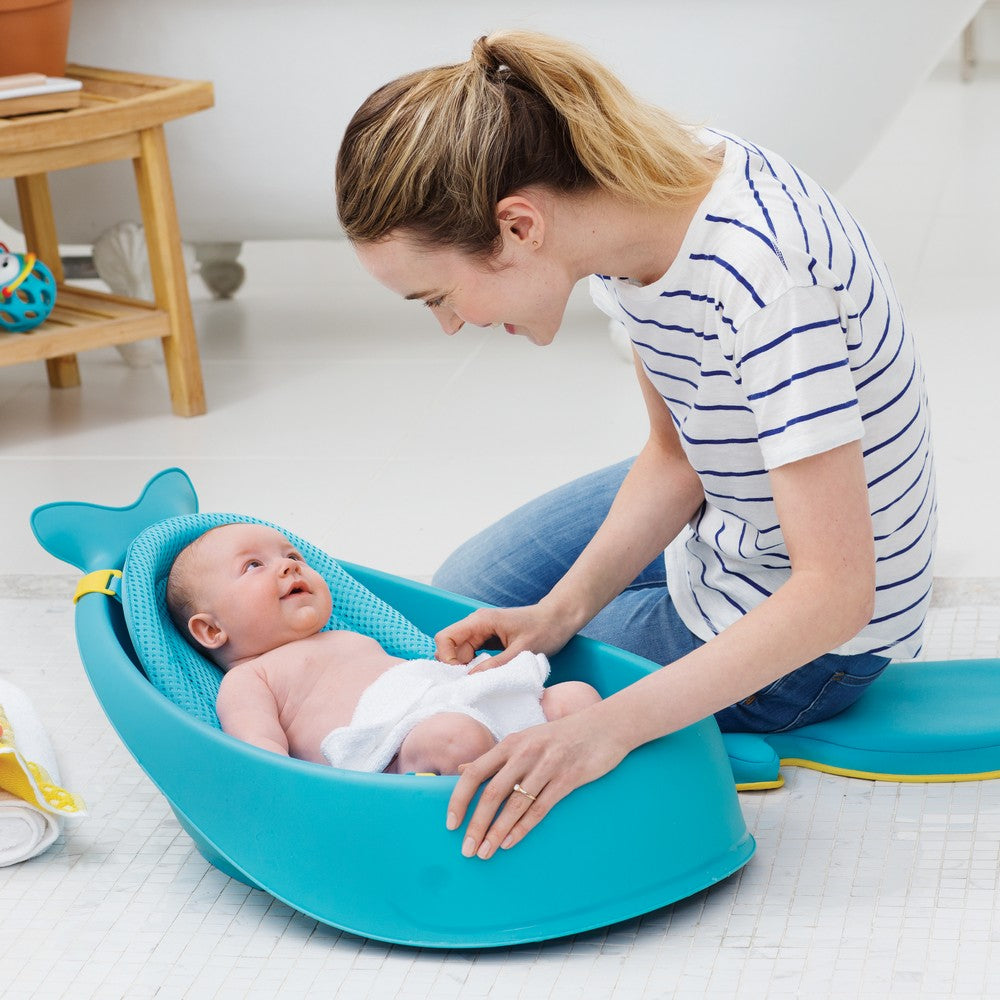 Skip Hop Moby Smart Sling 3-stage Baby Bath Tub (3 Colors) - Pupsik Singapore