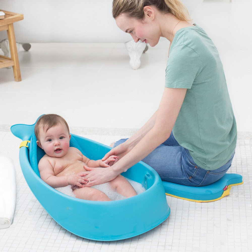 Skip Hop Moby Smart Sling 3-stage Baby Bath Tub (3 Colors) - Pupsik Singapore
